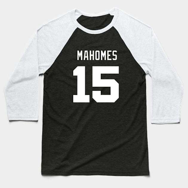 Patrick Mahomes Splatter Baseball T-Shirt by Cabello's